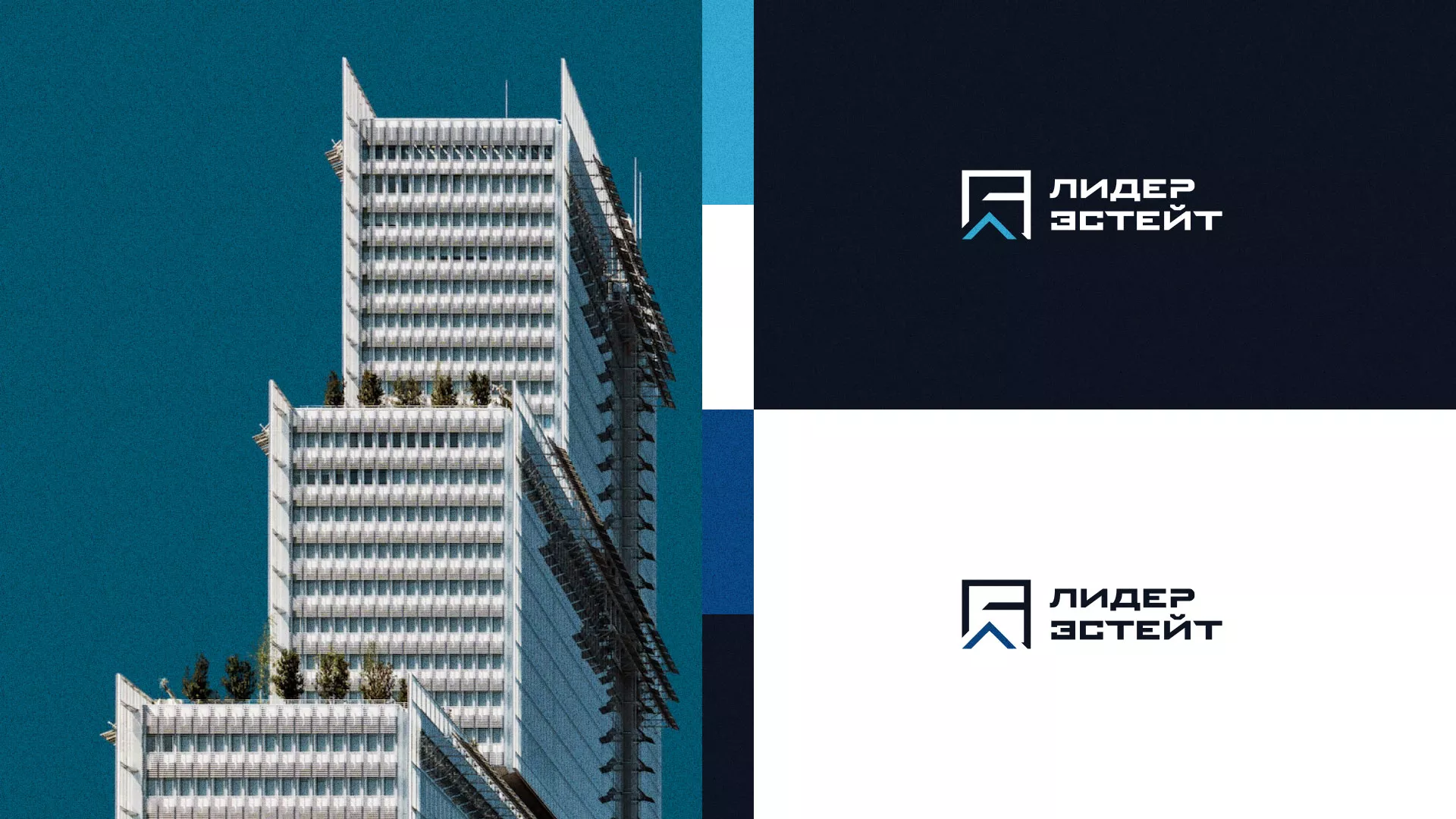 Разработка логотипа агентства недвижимости «Лидер Эстейт» в Хасавюрте